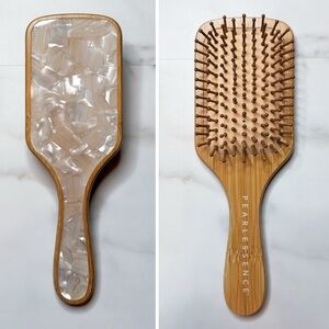 🆕 Pearlessence | Bamboo Paddle Brush With Mother Of Pearl!